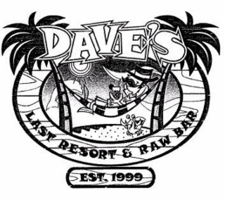 DAVE'S LAST RESORT & RAW BAR EST. 1999 logo