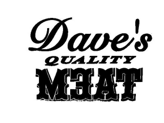 DAVE'S QUALITY MEAT logo