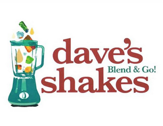 DAVE'S SHAKES BLEND & GO! logo