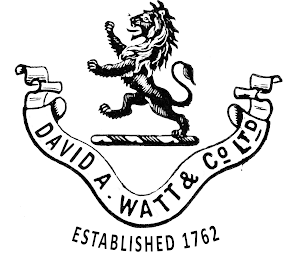 DAVID A. WATT & CO LTD ESTABLISHED 1762 logo