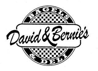 DAVID & BERNIE'S BAGELS & DELI logo