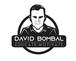 DAVID BOMBAL EDUCATE.MOTIVATE logo