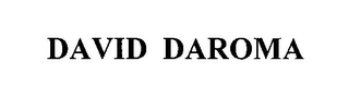 DAVID DAROMA logo