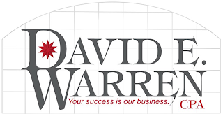 DAVID E. WARREN YOUR SUCCESS IS OUR BUSINESS. CPA logo