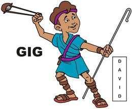 DAVID GIG logo