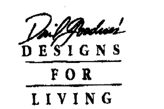 DAVID GOODROE'S DESIGNS FOR LIVING logo