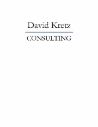 DAVID KRETZ CONSULTING logo