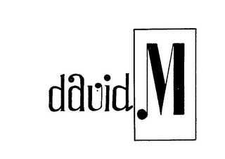DAVID M logo