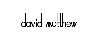 DAVID MATTHEW logo