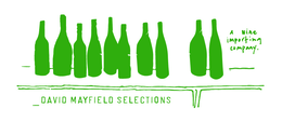 DAVID MAYFIELD SELECTIONS A WINE IMPORTING COMPANY. logo