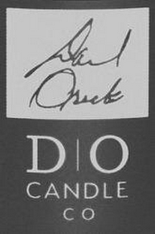 DAVID ORECK D | O CANDLE CO logo