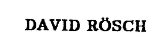 DAVID ROSCH logo