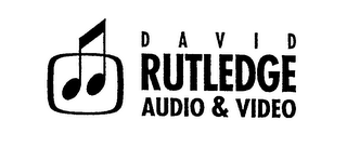 DAVID RUTLEDGE AUDIO & VIDEO logo