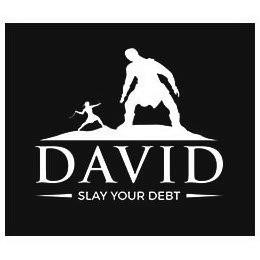 DAVID SLAY YOUR DEBT logo