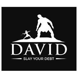 DAVID SLAY YOUR DEBT logo