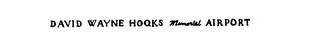 DAVID WAYNE HOOKS MEMORIAL AIRPORT logo