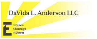 DAVIDA L. ANDERSON EMBRACE ENCOURAGE EMPOWER logo