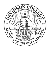 DAVIDSON COLLEGE 1837 NE ULTRA ALENDA LUX UBI ORTA LIBERTAS logo