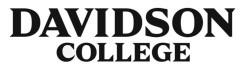 DAVIDSON COLLEGE logo
