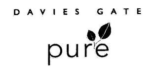 DAVIES GATE PURE logo