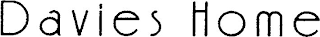 DAVIES HOME logo