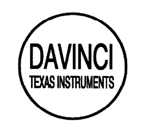 DAVINCI TEXAS INSTRUMENTS logo