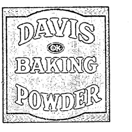 DAVIS BAKING POWDER OK