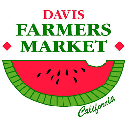 DAVIS FARMERS MARKET CALIFORNIA logo