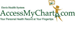 DAVIS HEALTH SYSTEM ACCESSMYCHART.COM YOUR PERSONAL HEALTH RECORD AT YOUR FINGERTIPS logo