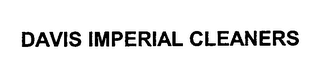 DAVIS IMPERIAL CLEANERS logo
