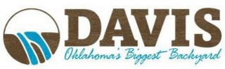 DAVIS OKLAHOMA'S BIGGEST BACKYARD logo