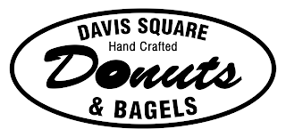 DAVIS SQUARE HAND CRAFTED DONUTS & BAGELS logo