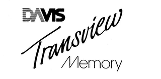 DAVIS TRANSVIEW MEMORY logo