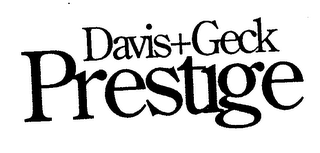 DAVIS+GECK PRESTIGE logo