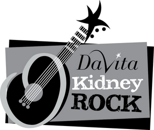 DAVITA KIDNEY ROCK logo