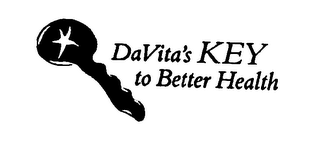 DAVITA'S KEY TO BETTER HEALTH logo