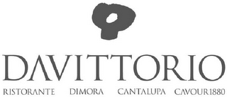 DAVITTORIO RISTORANTE DIMORA CANTALUPA CAVOUR 1880 logo