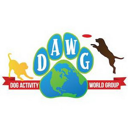 DAWG DOG ACTIVITY WORLD GROUP logo