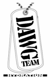 DAWG TEAM HYDRATION logo