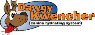 DAWGY KWENCHER CANINE HYDRATING SYSTEM logo