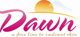 DAWN A FINE LINE TO RADIANT SKIN logo