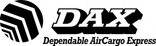 DAX DEPENDABLE AIRCARGO EXPRESS logo