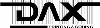 DAX PRINTING & CODING logo
