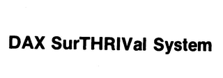 DAX SURTHRIVAL SYSTEM logo