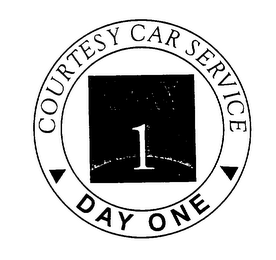DAY 1 COURTESY CAR SERVICE DAY ONE logo