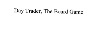 DAY TRADER, THE BOARD GAME logo