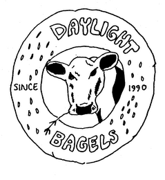 DAYLIGHT BAGELS SINCE 1990 logo