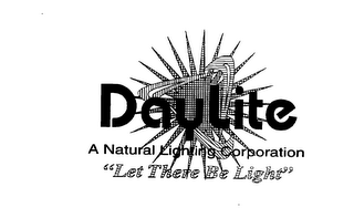 DAYLITE A NATURAL LIGHTING CORPORATION "LET THERE BE LIGHT logo