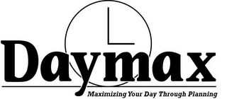 DAYMAX MAXIMIZING YOUR DAY THROUGH PLANNING logo