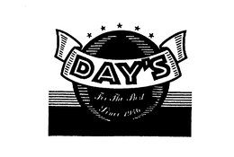 DAY'S FOR THE BEST SINCE 1946